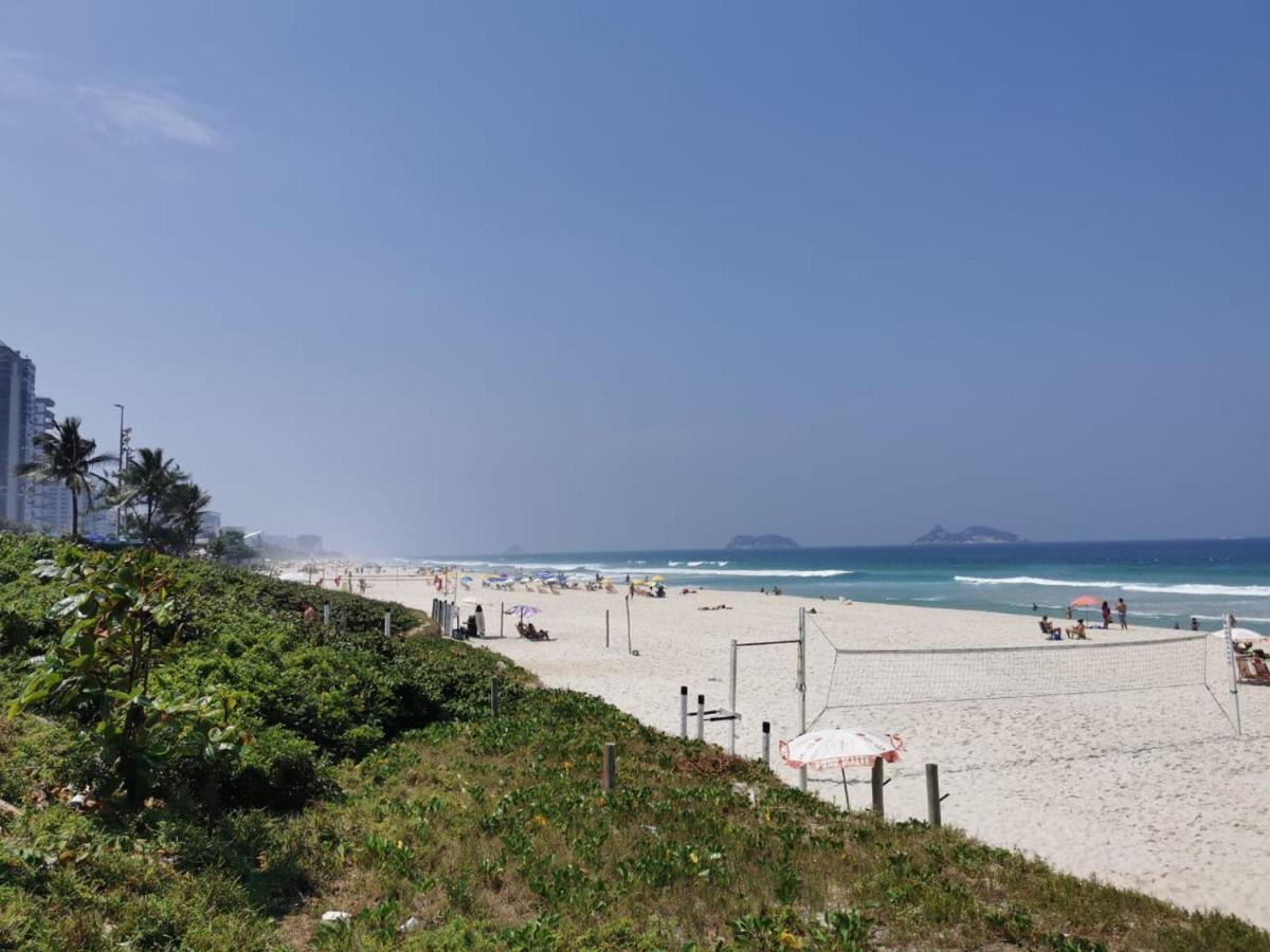 ריו דה ז'ניירו Apartamento Frente Mar, Posto 5 - Barra Da Tijuca מראה חיצוני תמונה
