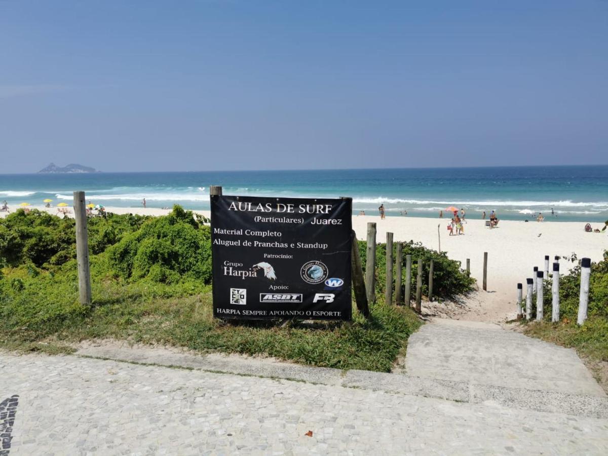 ריו דה ז'ניירו Apartamento Frente Mar, Posto 5 - Barra Da Tijuca מראה חיצוני תמונה